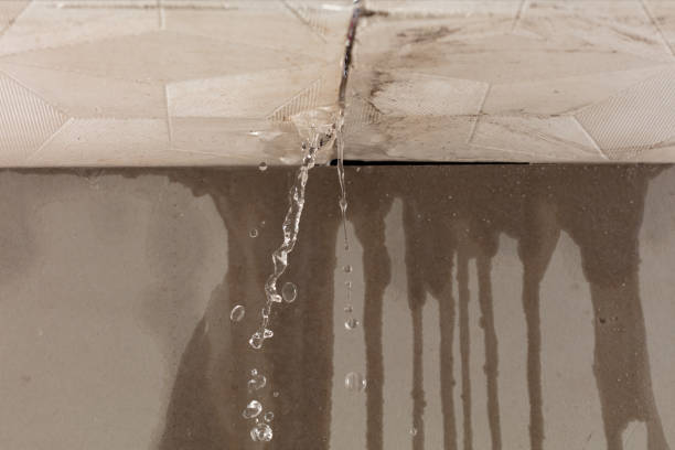 Professional Water Extraction technician working in Crandall, TX